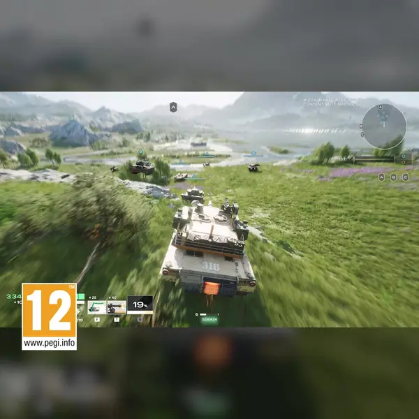Кадр рекламы World of Tanks: HEAT