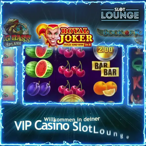 Кадр рекламы SlotLounge Deutschland