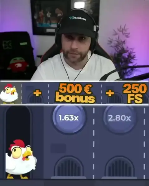 Кадр рекламы Chicken Road