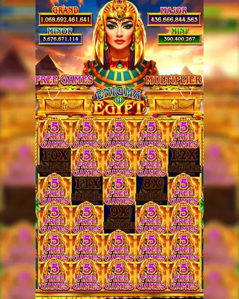 Кадр рекламы Enigma Of Egypt