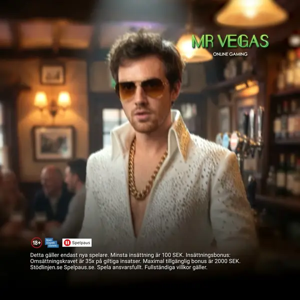 Кадр рекламы Mr Vegas