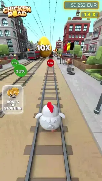 Кадр рекламы Chicken Game 2.0