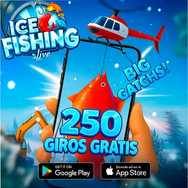 Кадр рекламы Winter Fishing