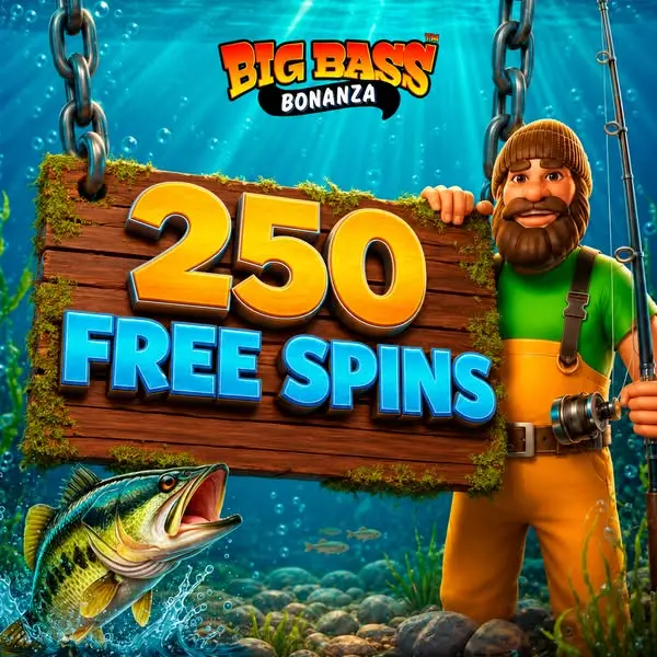 Кадр рекламы Big Bass Slots
