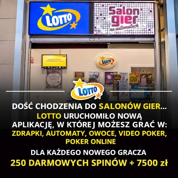 Кадр рекламы Lotto Automaty