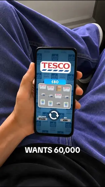 Кадр рекламы Tesco Spin Community