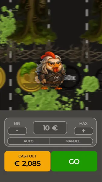 Кадр рекламы Chicken Road