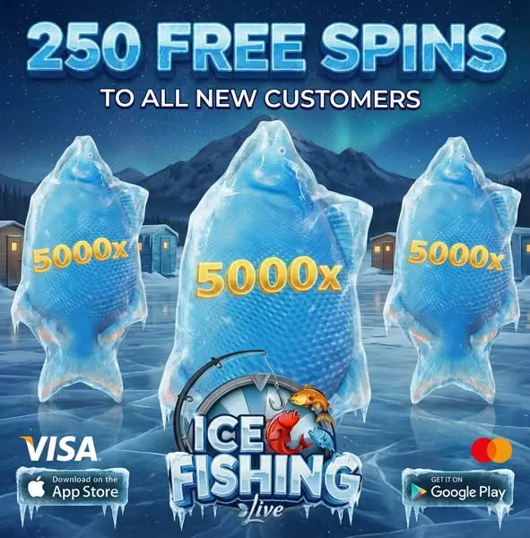 Кадр рекламы Online Ice Fishing