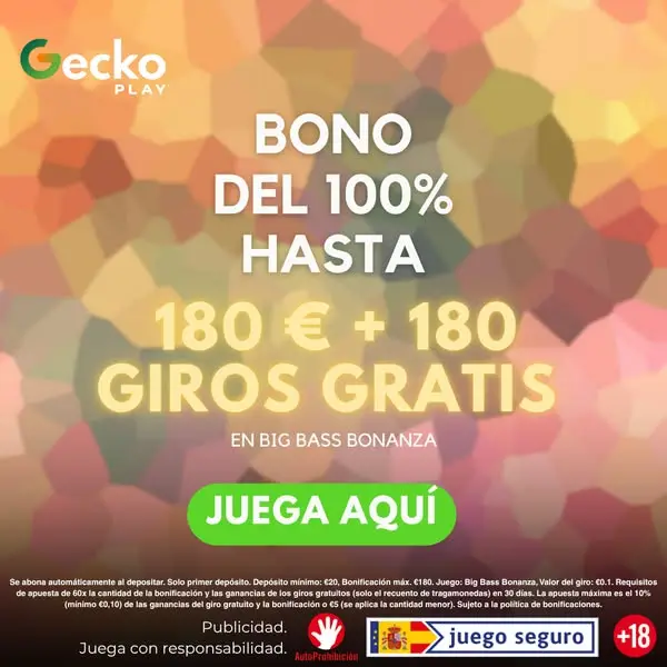 Кадр рекламы GeckoPlay Casino