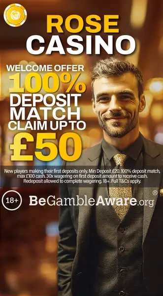 Кадр рекламы Rose Casino