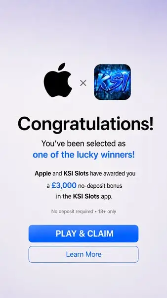 Кадр рекламы KSI Slots