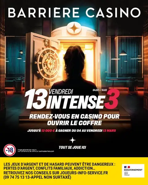 Кадр рекламы Casino Barrière Lille