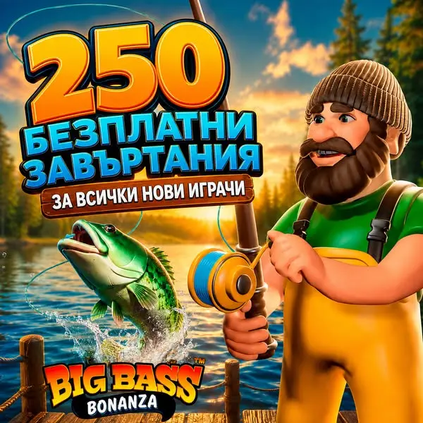 Кадр рекламы Big Bass Win