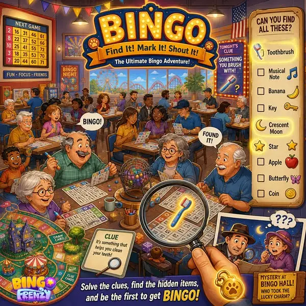Кадр рекламы Bingo Fun Game