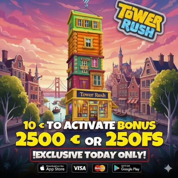 Кадр рекламы Tower rush