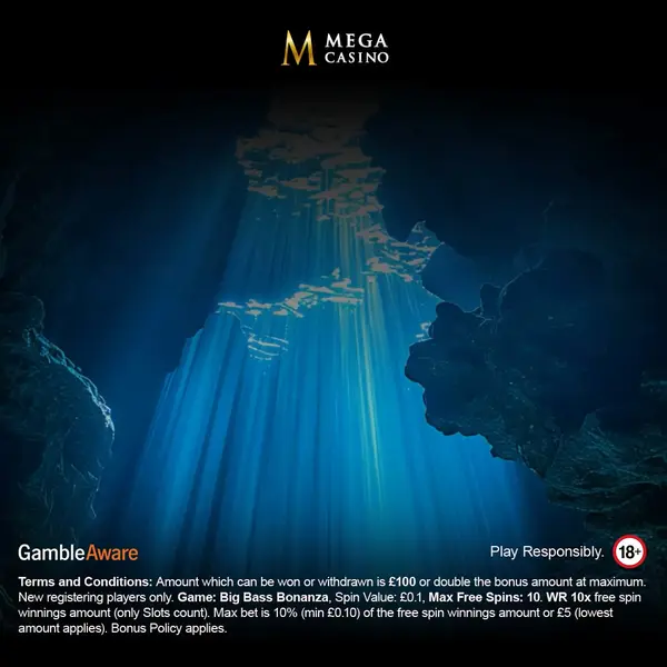 Кадр рекламы Mega Casino