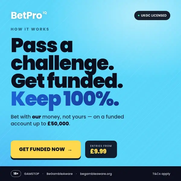 Кадр рекламы BetPro IQ - Sports Betting