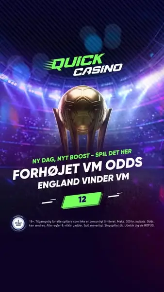 Кадр рекламы Quick Casino Danmark