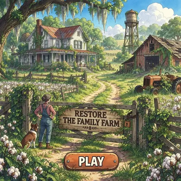 Кадр рекламы Taonga: The Island Farm