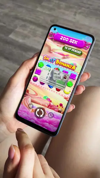 Кадр рекламы Sweet Bonanza