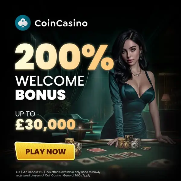 Кадр рекламы CoinCasino PRO