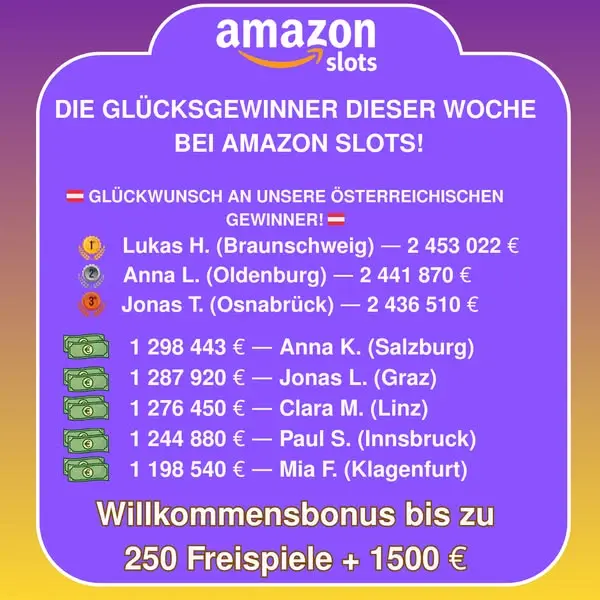 Кадр рекламы Amazon Slots