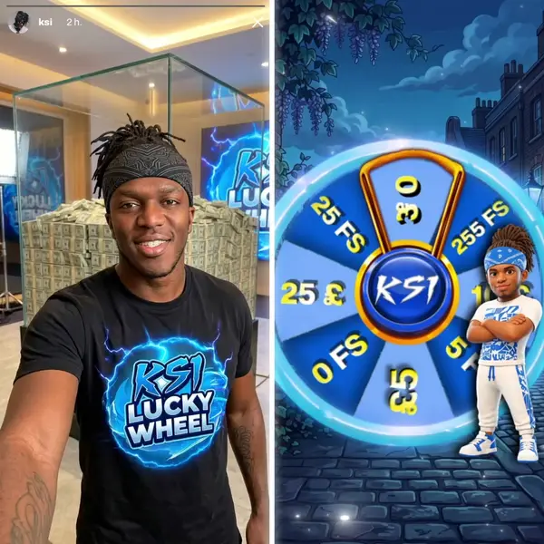 Кадр рекламы Lucky Wheel