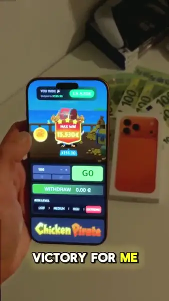 Кадр рекламы Chicken journey