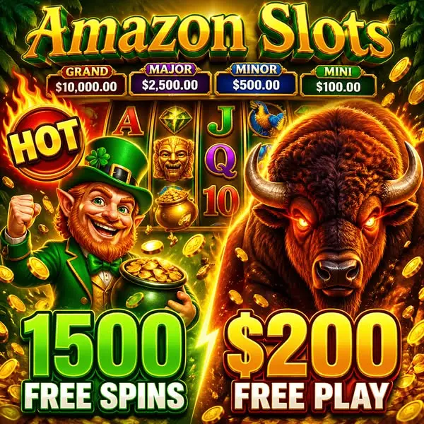 Кадр рекламы Jackpot Amazon Slots