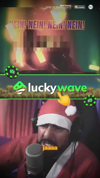 Кадр рекламы LuckyWave
