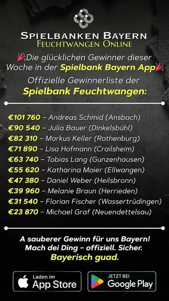 Кадр рекламы Spielbanken Deutschland Online