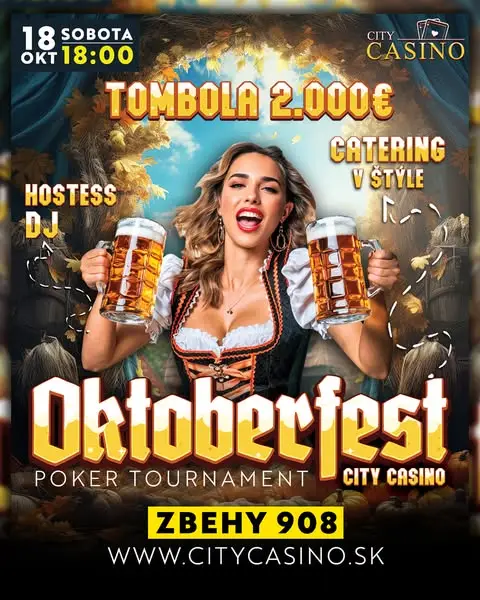 Кадр рекламы City Casino Nitra 