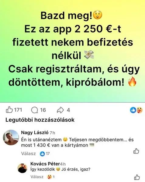 Кадр рекламы Gábor Kornél