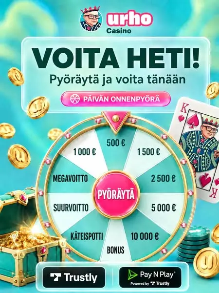 Кадр рекламы Urho Slots