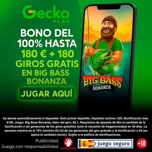 Кадр рекламы GeckoPlay Casino