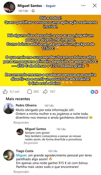 Кадр рекламы Frases Românticas