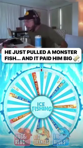 Кадр рекламы Iсе Fishing