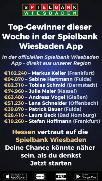 Кадр рекламы Spielbank Wiesbaden