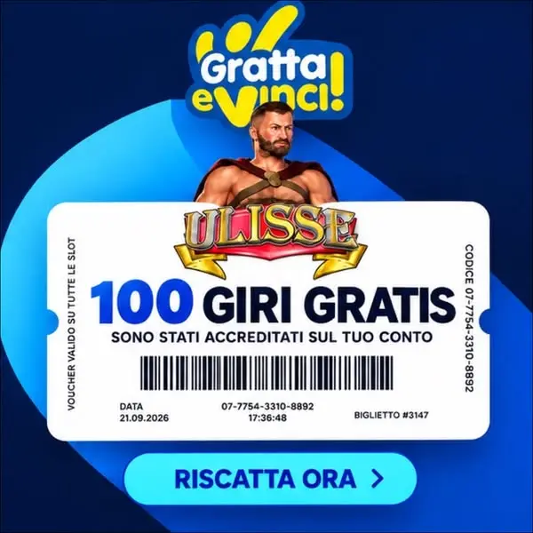 Кадр рекламы Online Gratta e Vinci