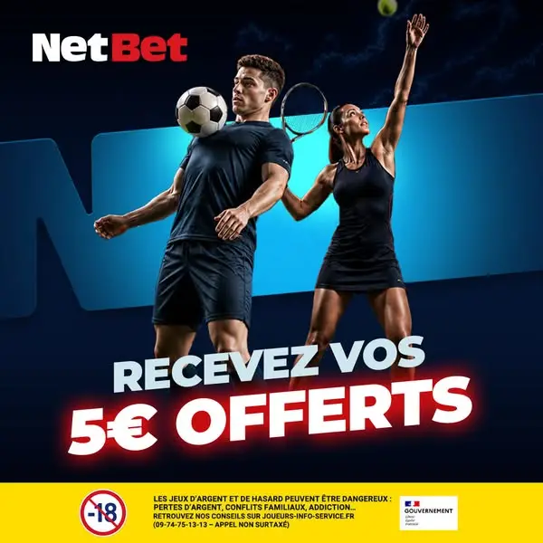 Кадр рекламы NetBet Sports France
