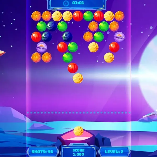 Кадр рекламы Play Bubbles