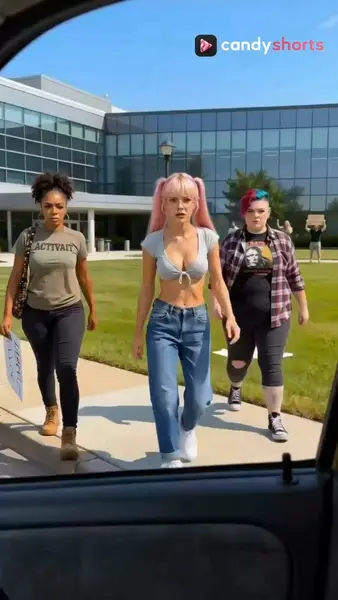 Кадр рекламы AI Diamond Girls