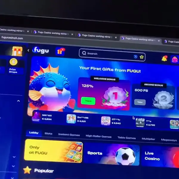 Кадр рекламы Fugu online