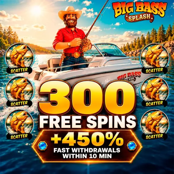 Кадр рекламы Big Bass Slot