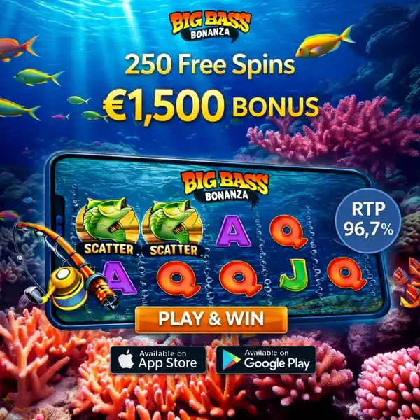 Кадр рекламы BigBass Multi: HoId and win