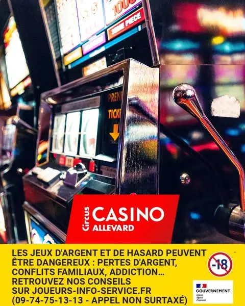 Кадр рекламы Casino Circus Allevard