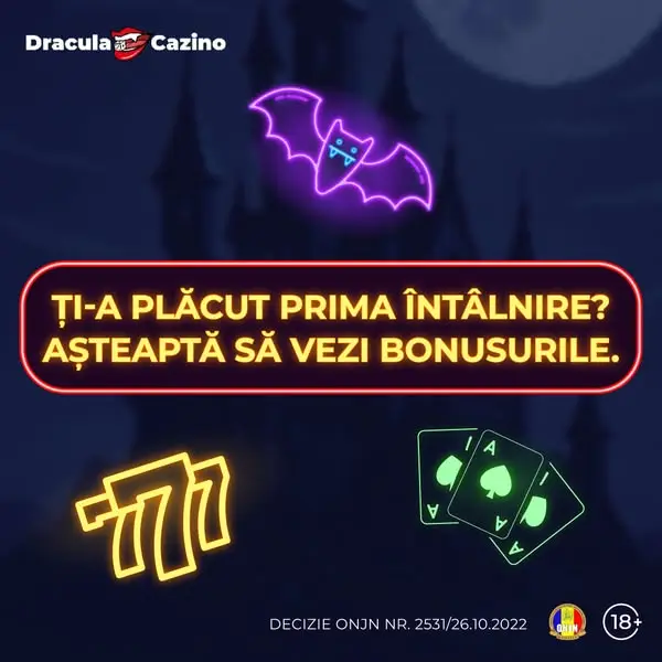 Кадр рекламы Dracula Cazino