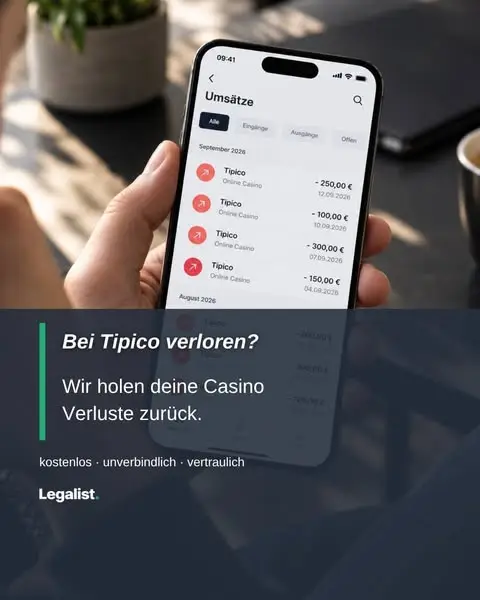 Кадр рекламы Legalist Prozessfinanzierung