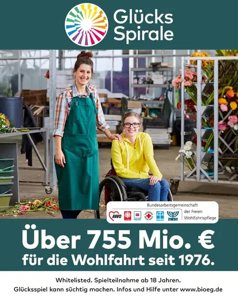 Кадр рекламы GlücksSpirale