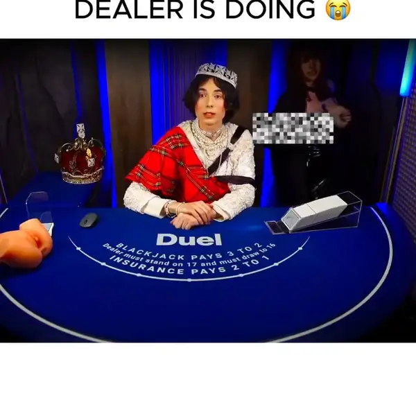 Кадр рекламы Duel Blackjack